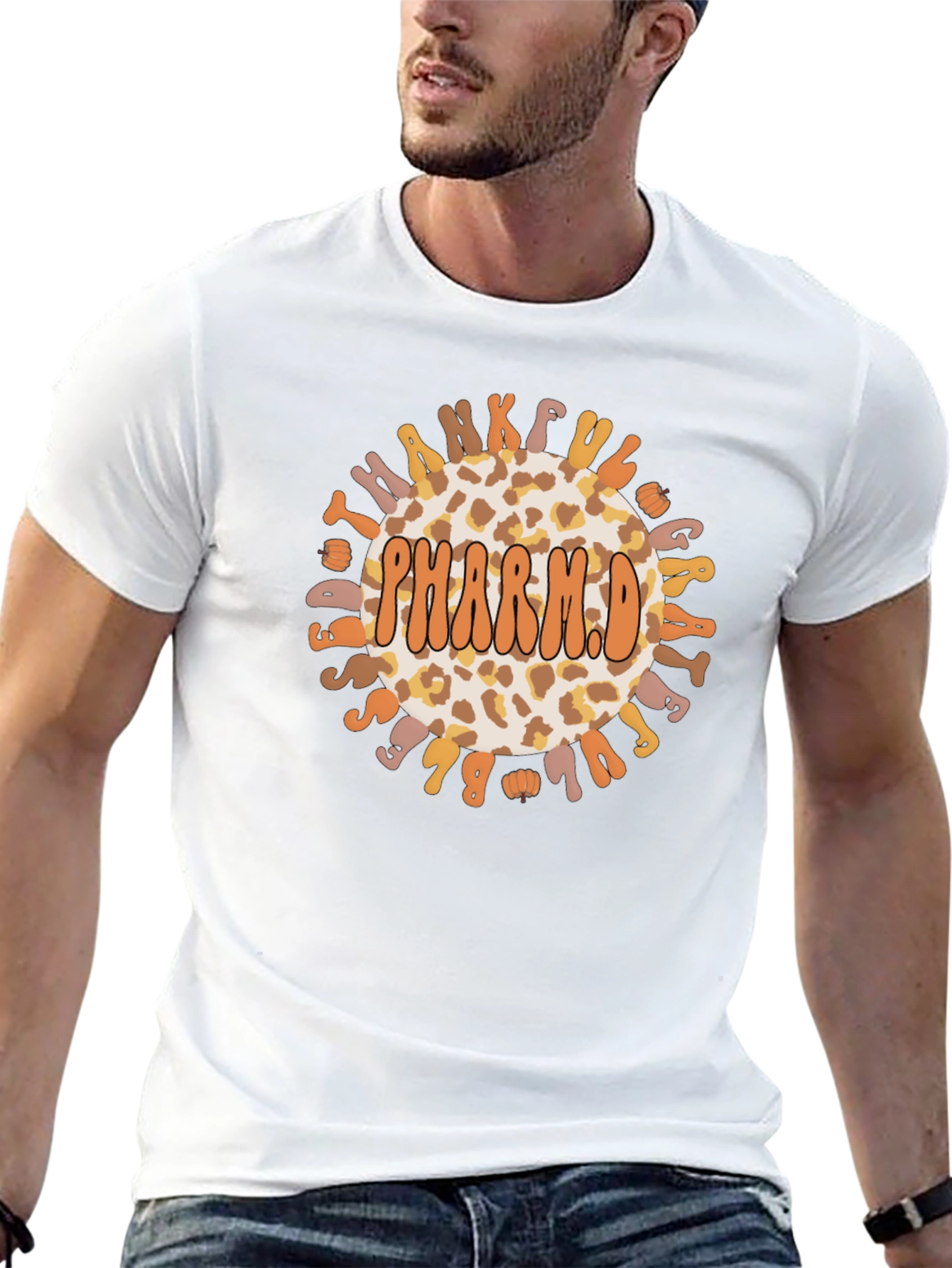 PharmD Thankful Grateful T-Shirt