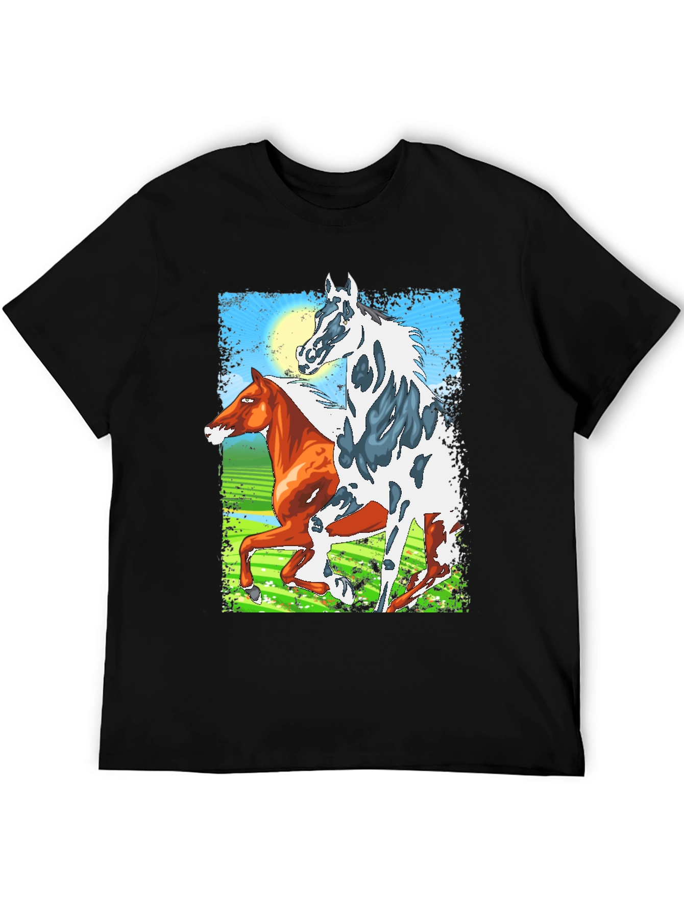 Horse Graphic Tee - Running Wild
