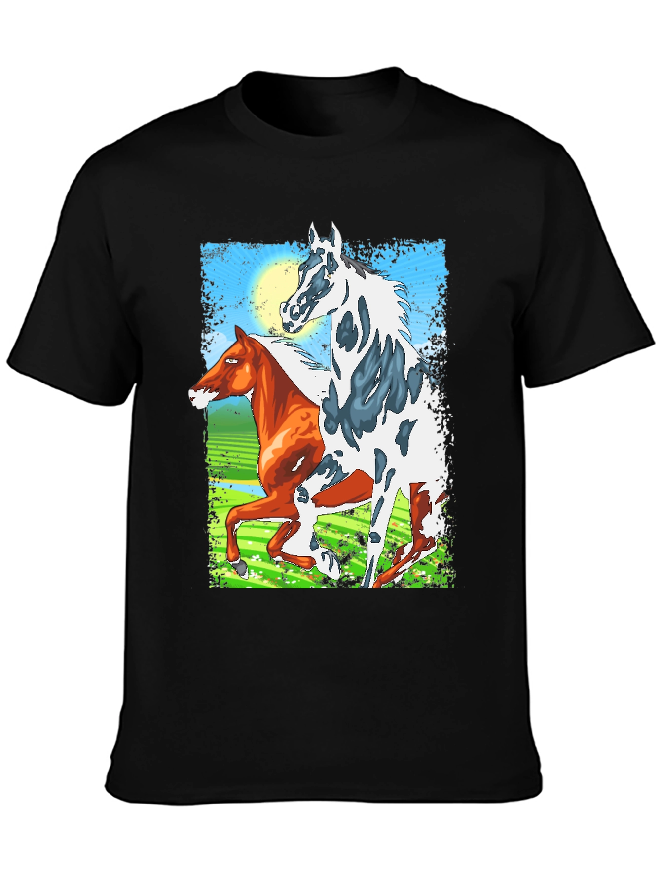 Horse Graphic Tee - Running Wild