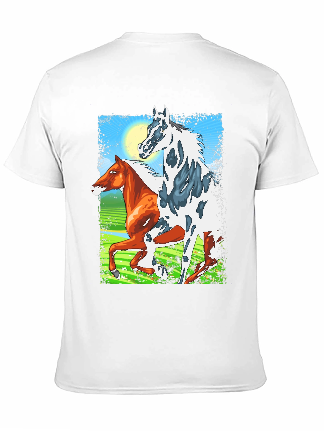 Horse Graphic Tee - Running Wild