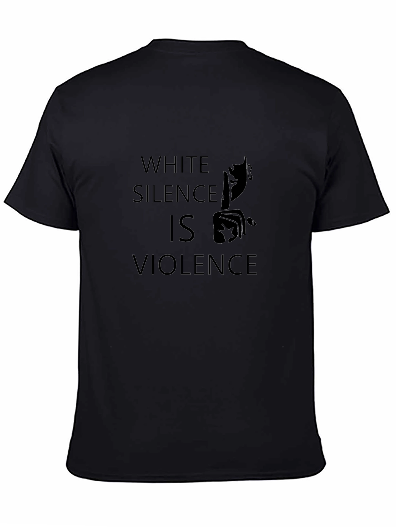Statement Graphic Tee - White Silence is Violence