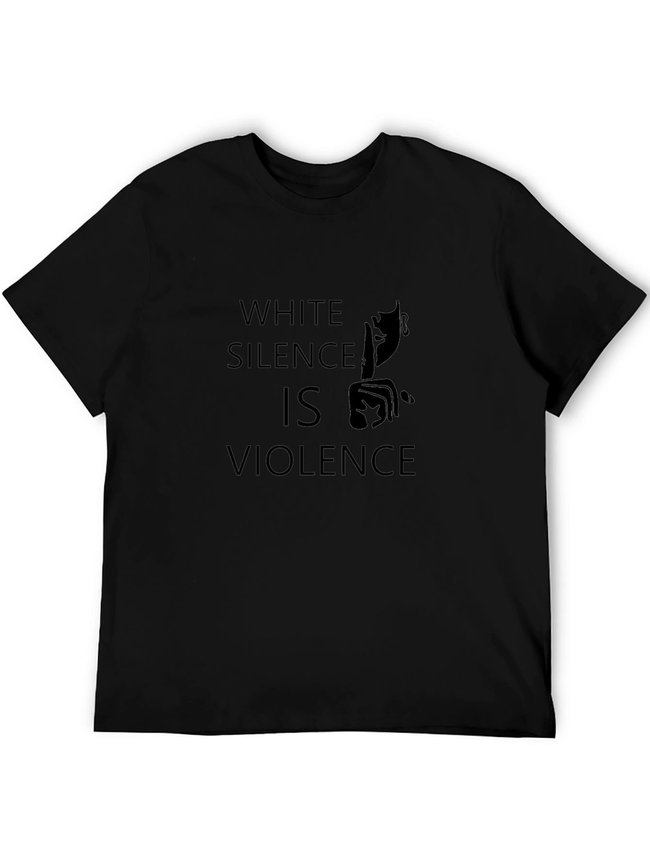 Statement Graphic Tee - White Silence is Violence