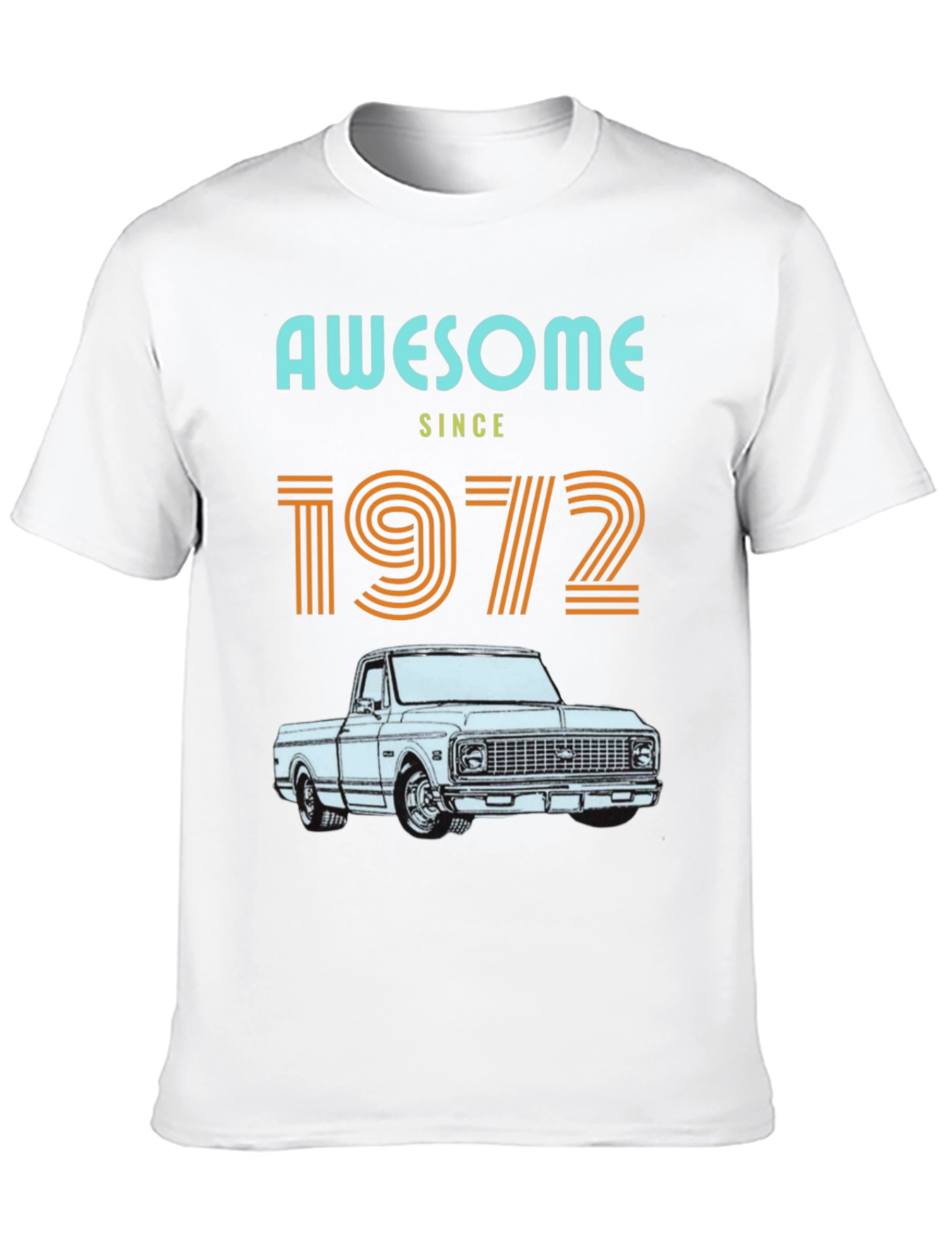 Awesome Since 1972 Truck T-Shirt