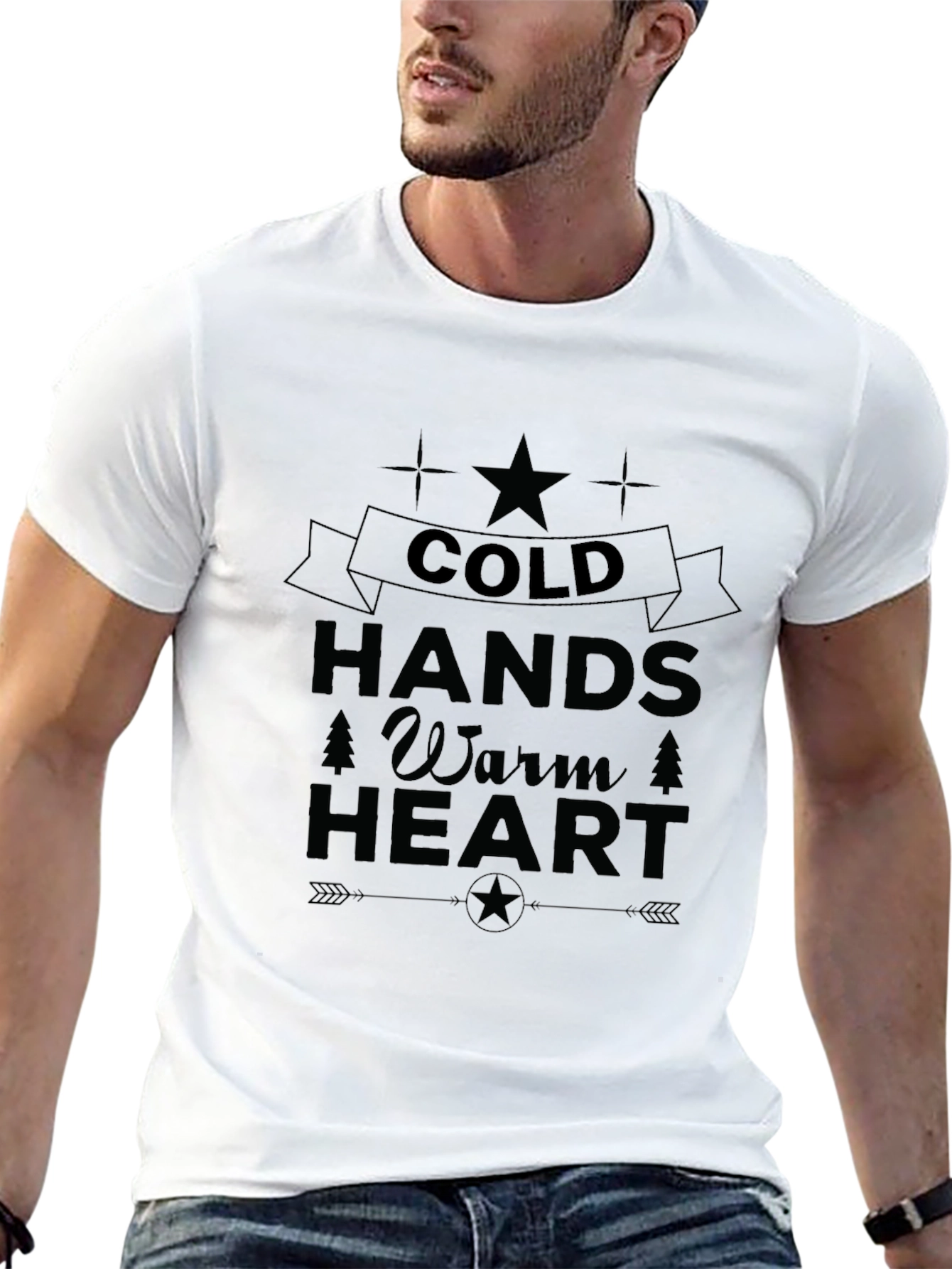 Cold Hands Warm Heart Graphic T-Shirt
