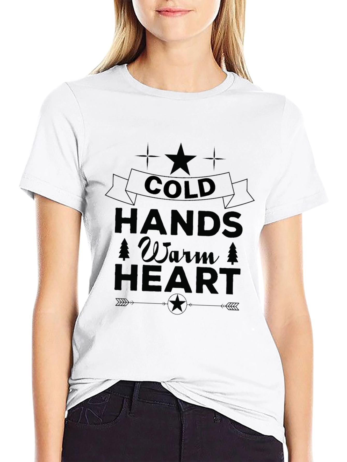 Cold Hands Warm Heart Graphic T-Shirt