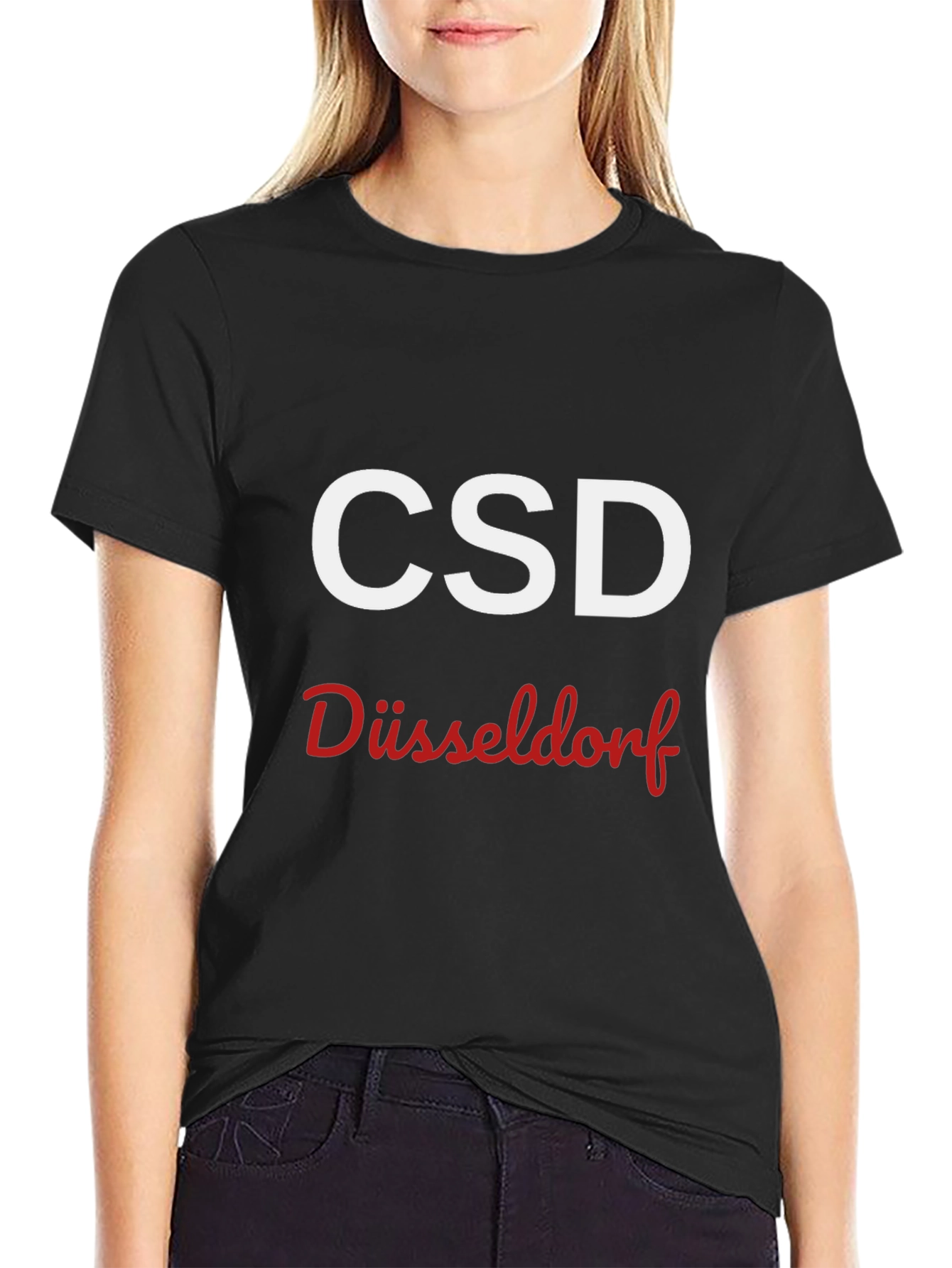 CSD Düsseldorf Black Graphic Tee