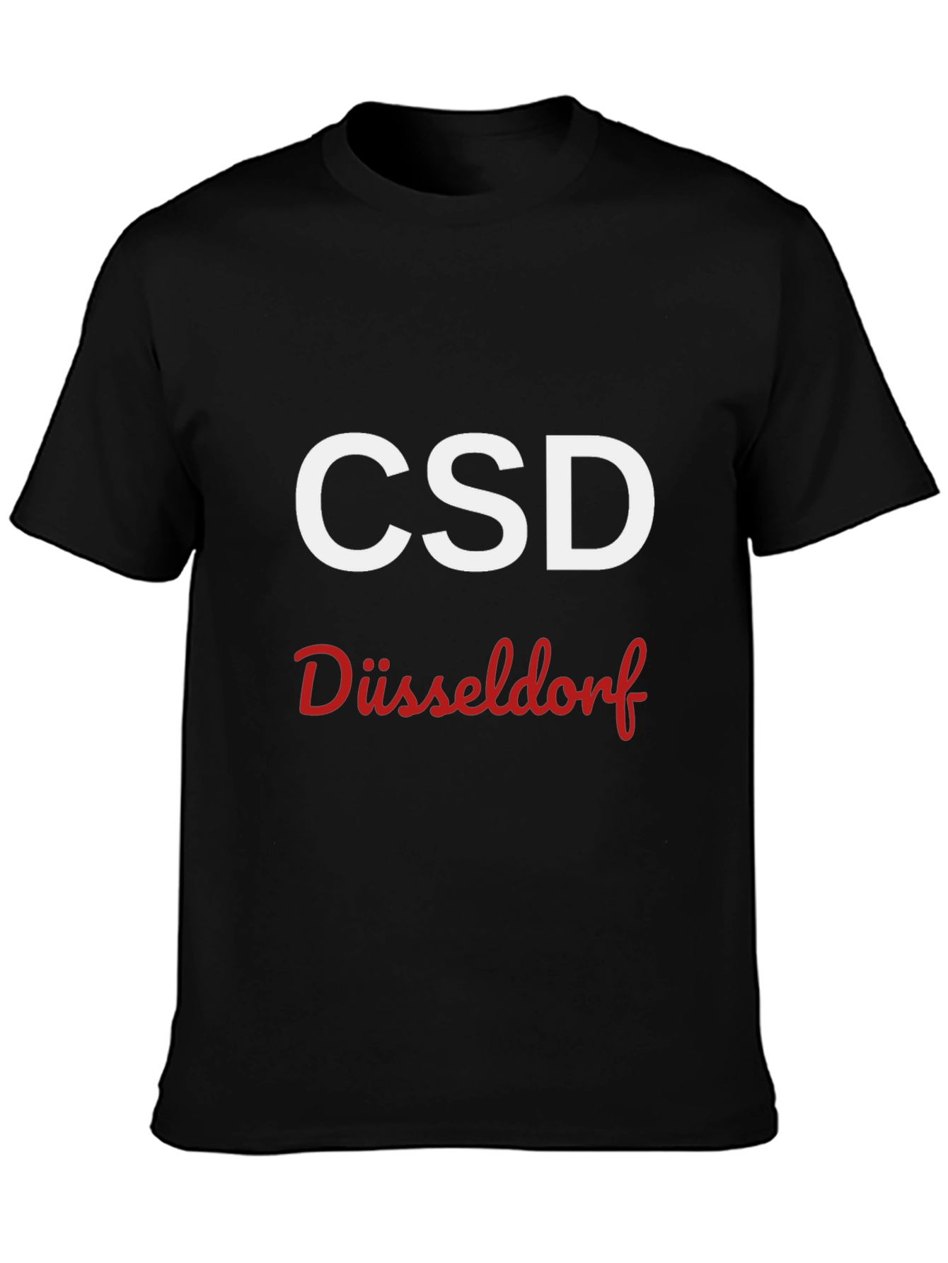 CSD Düsseldorf Black Graphic Tee