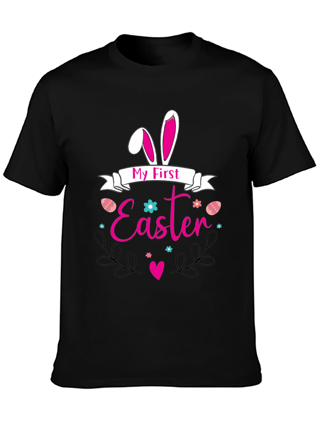 My First Easter T-Shirt - Bunny Ears Easter Design