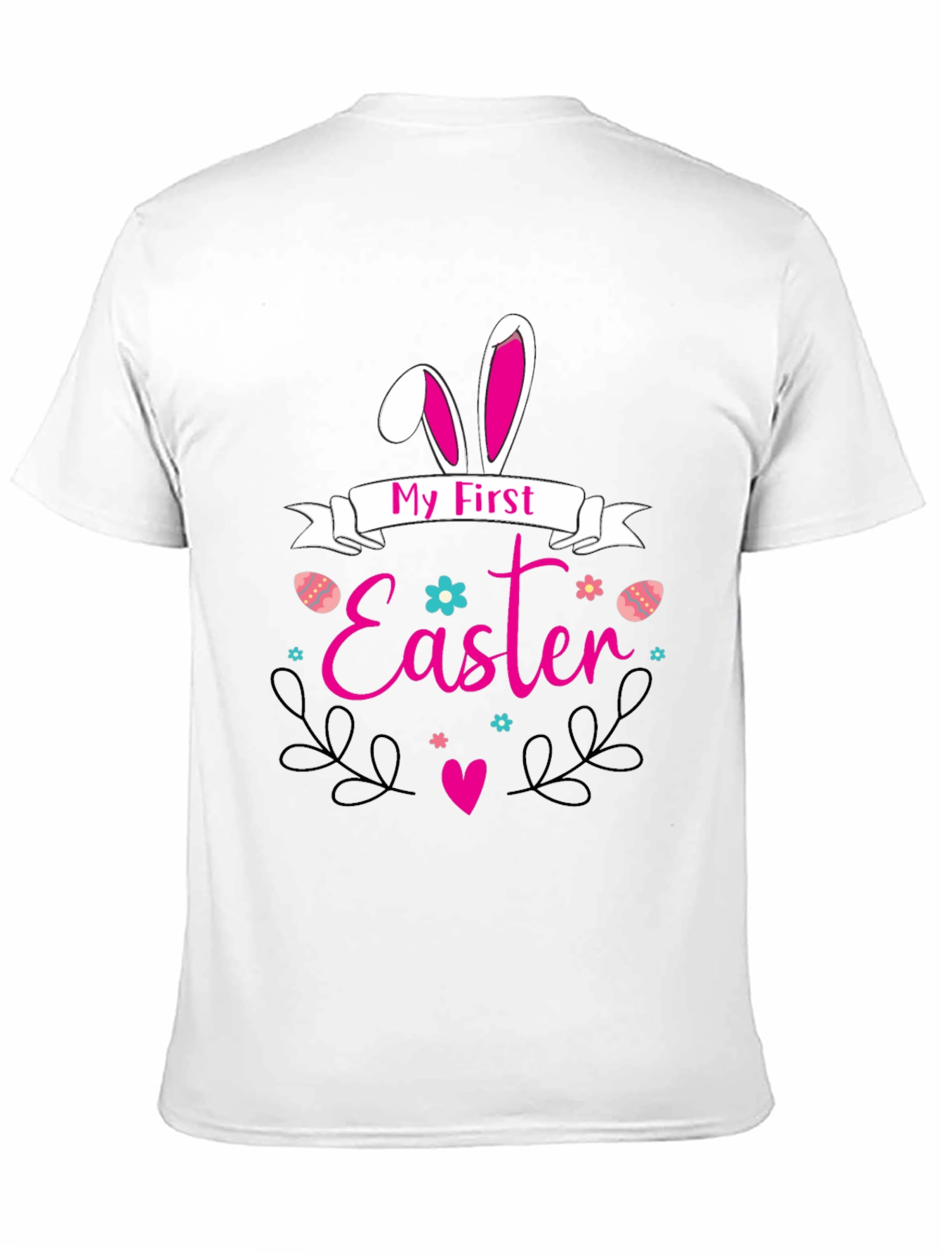 My First Easter T-Shirt - Bunny Ears Easter Design