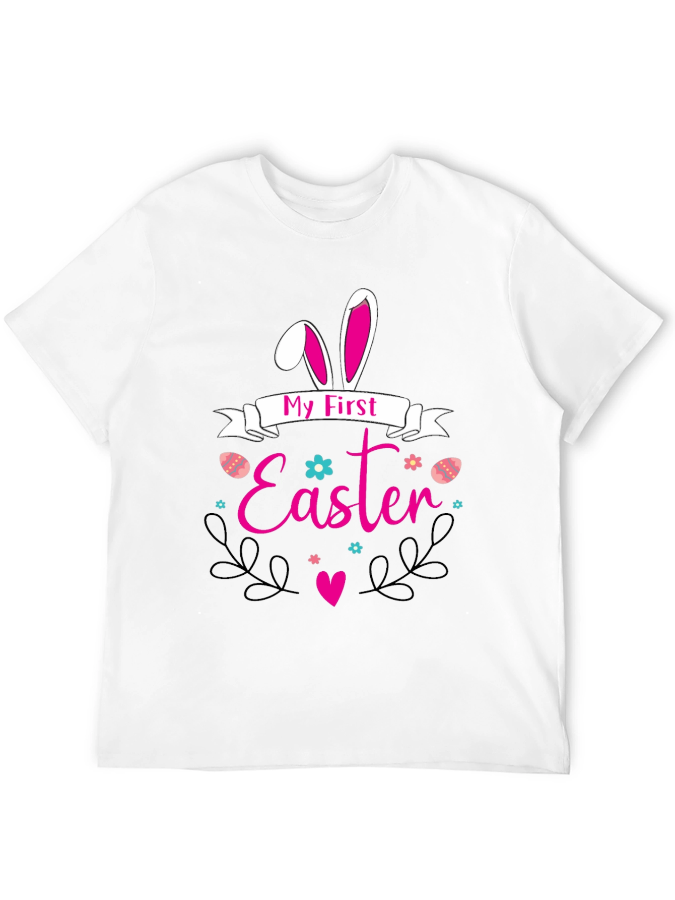 My First Easter T-Shirt - Bunny Ears Easter Design