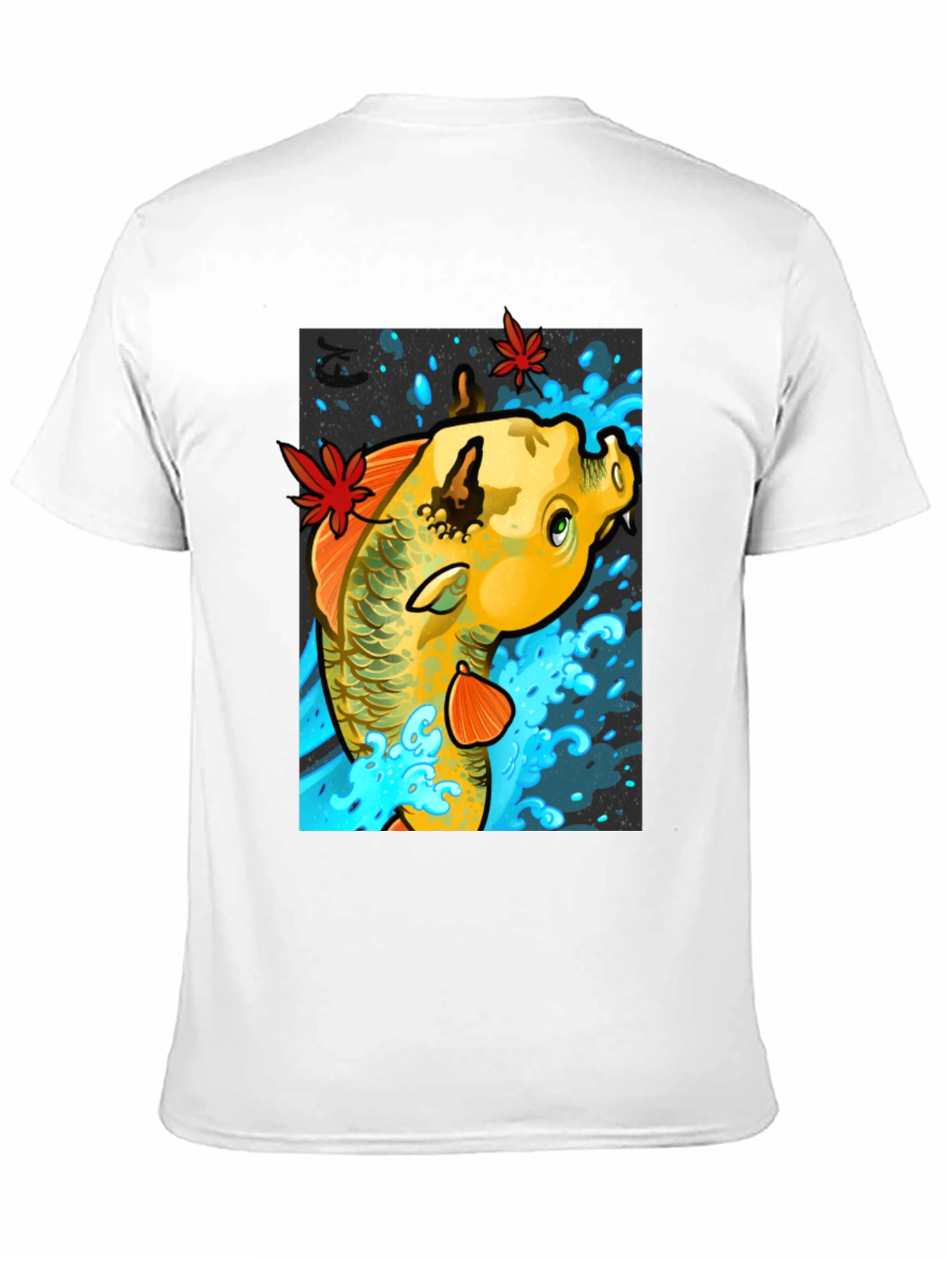 Koi Fish T-Shirt - Artistic Graphic Tee