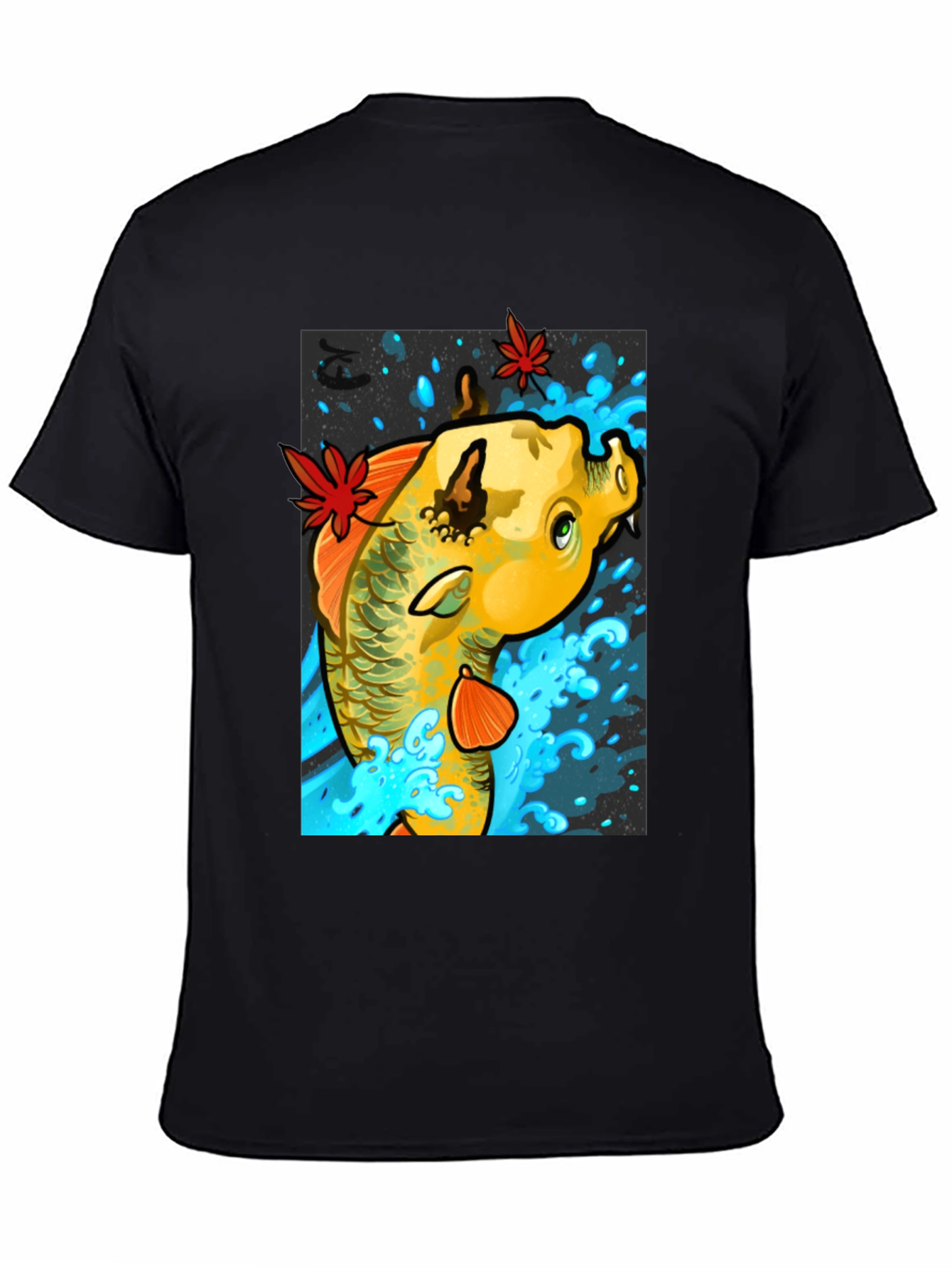Koi Fish T-Shirt - Artistic Graphic Tee