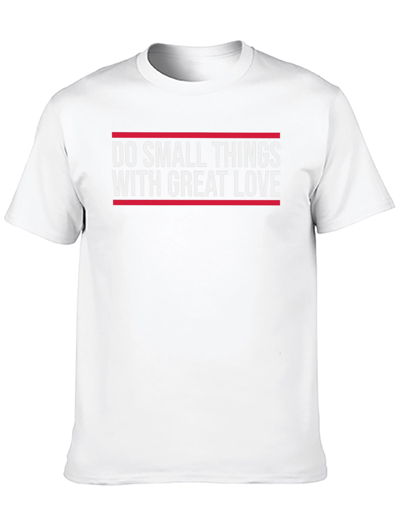 Do Small Things with Great Love Black T-Shirt