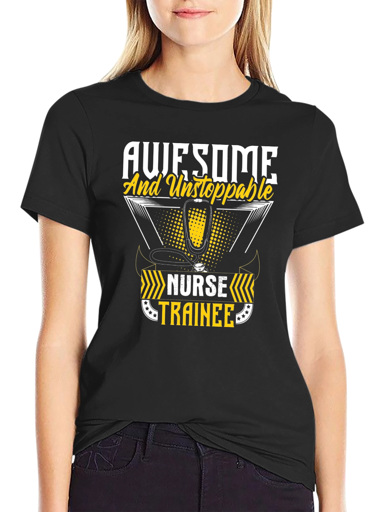 Awesome Nurse Trainee Graphic Tee