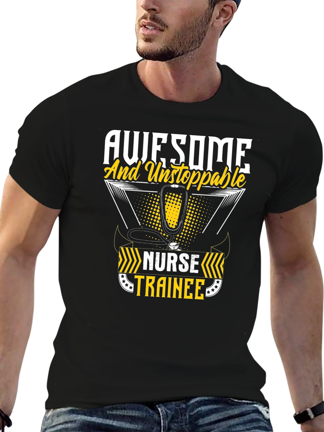 Awesome Nurse Trainee Graphic Tee