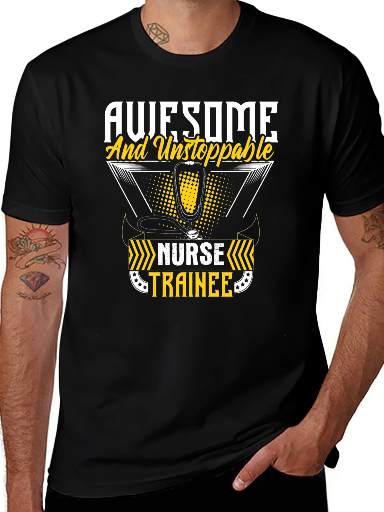 Awesome Nurse Trainee Graphic Tee