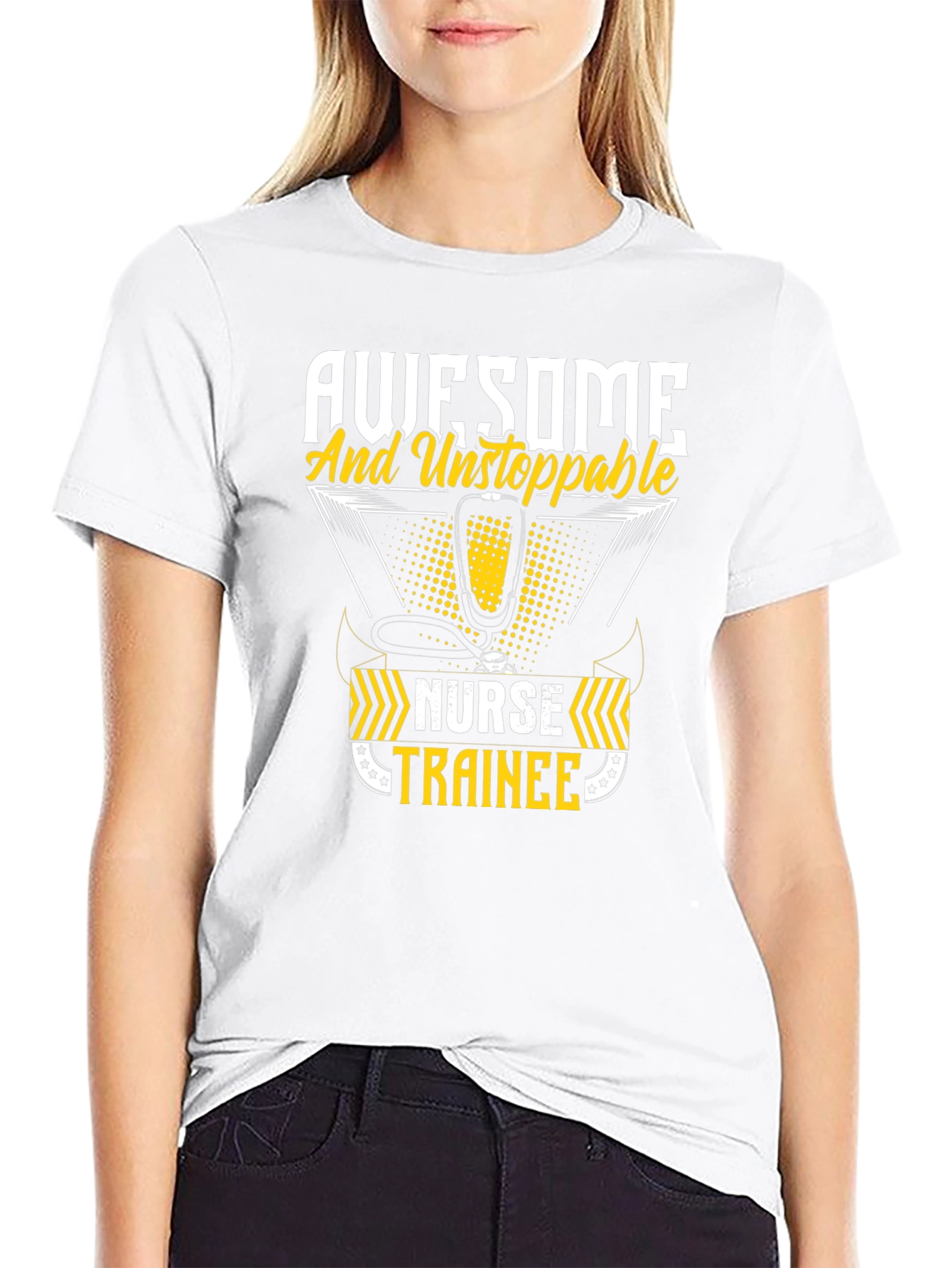 Awesome Nurse Trainee Graphic Tee