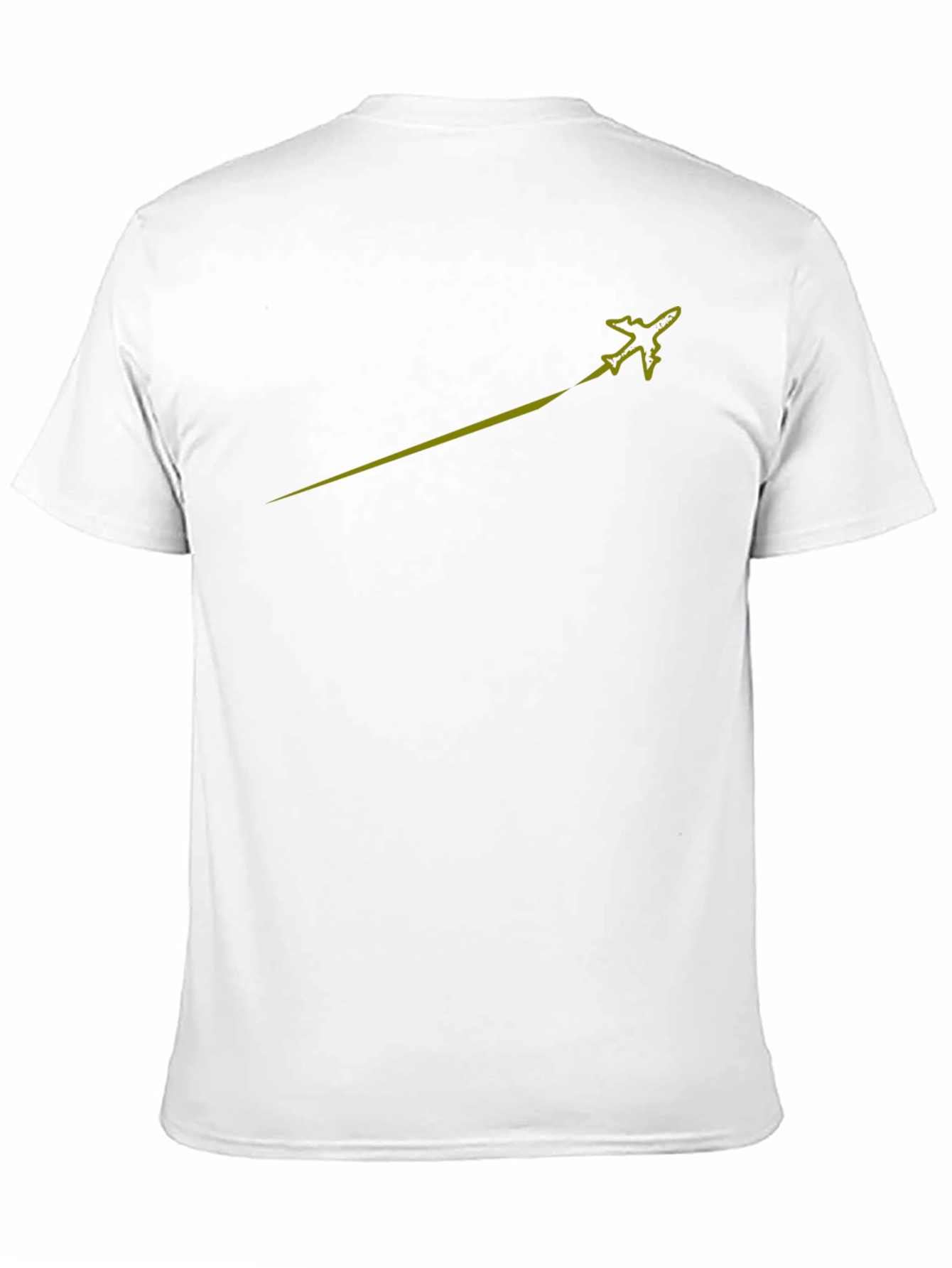 Airplane Graphic Tee - Black Cotton Comfort