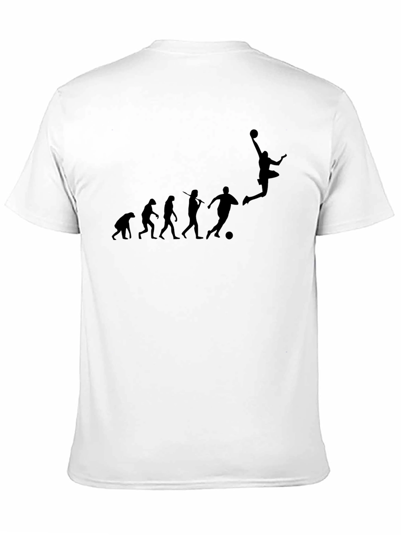Soccer Evolution Mens Black T-Shirt