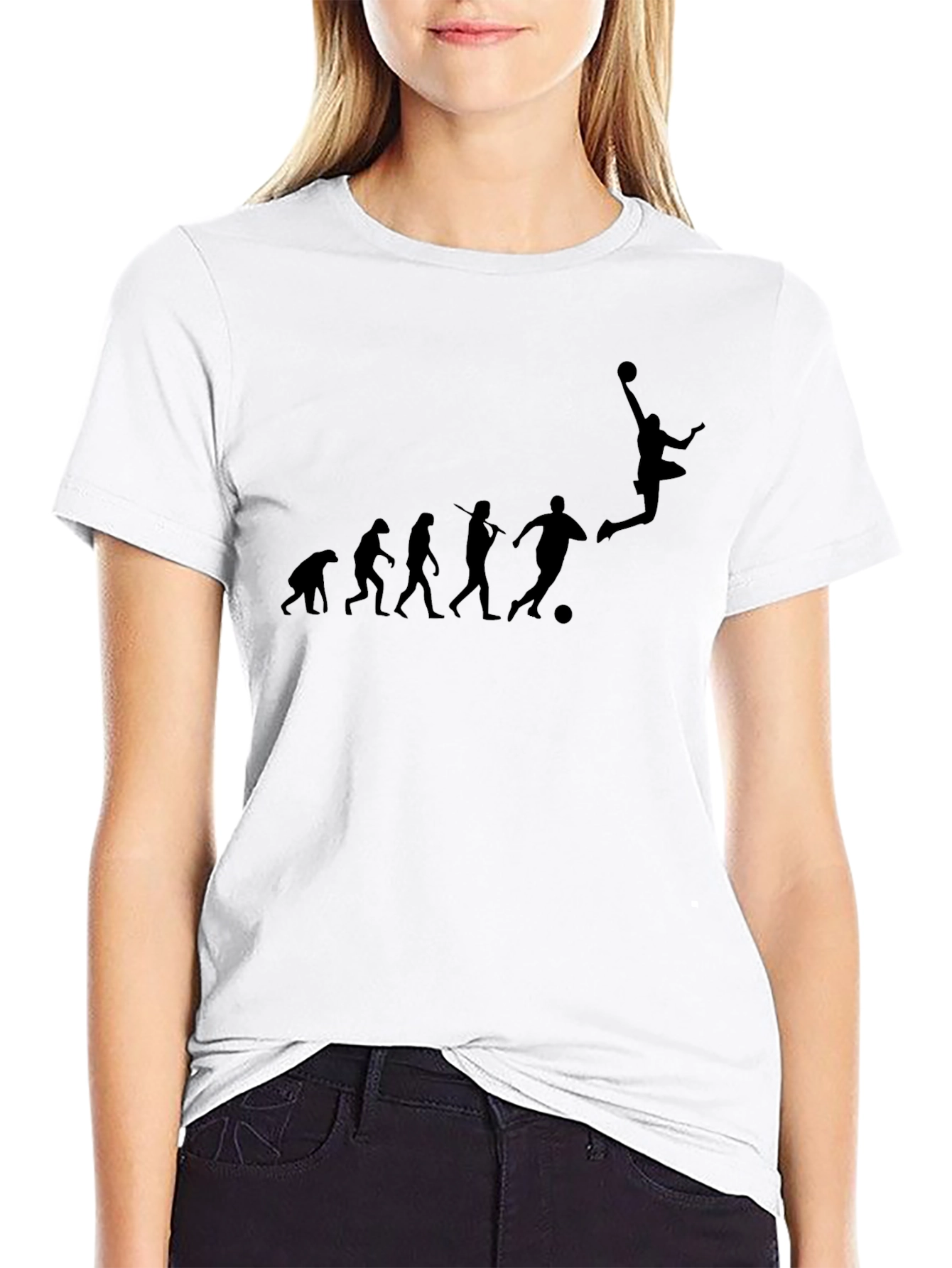 Soccer Evolution Mens Black T-Shirt