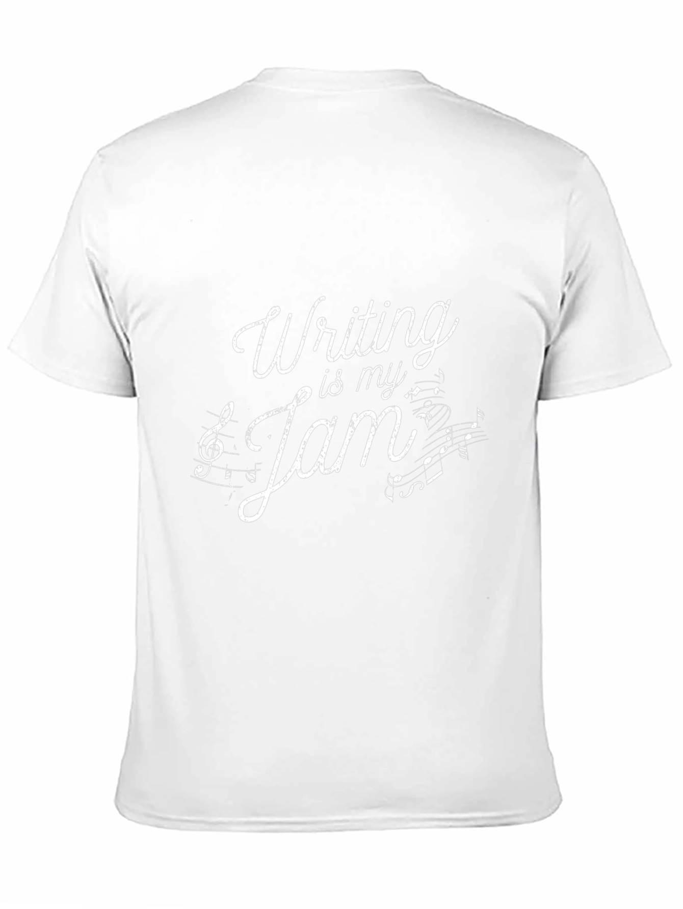 Writing is My Jam Graphic Tee - Black T-Shirt