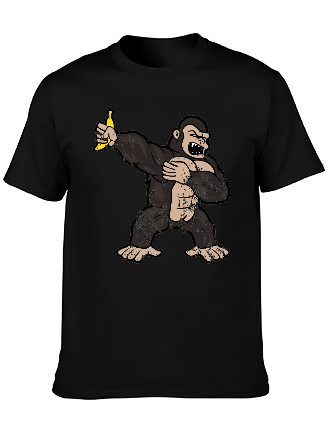 Dabbing Gorilla Graphic Tee - Funny Ape T-Shirt