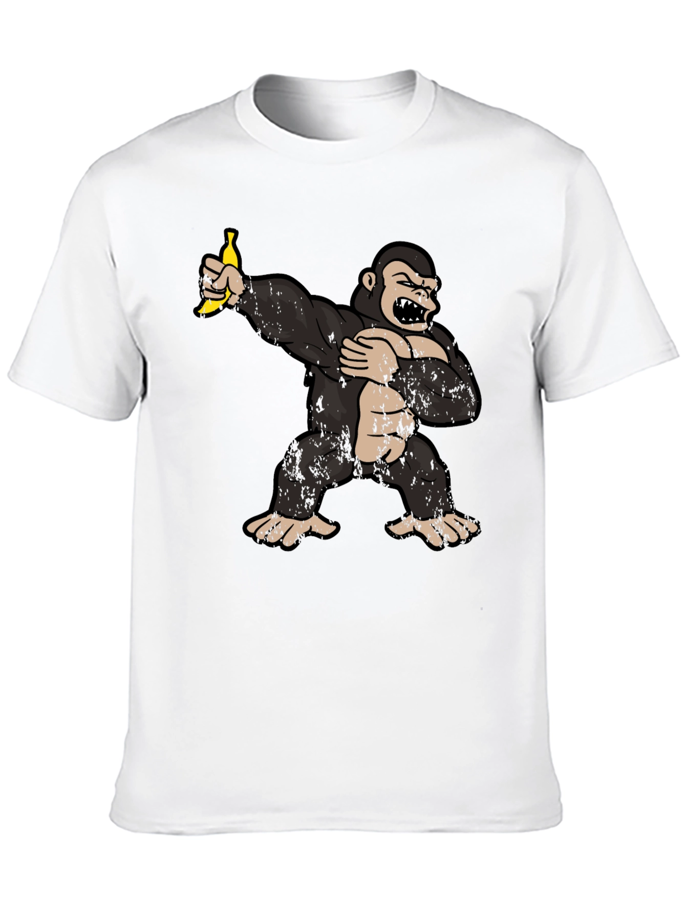 Dabbing Gorilla Graphic Tee - Funny Ape T-Shirt