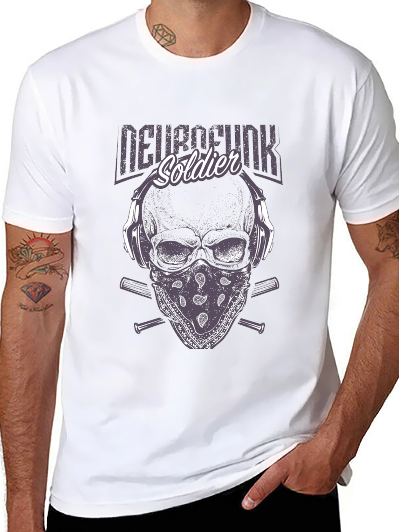 Neurofunk Soldier Graphic T-Shirt