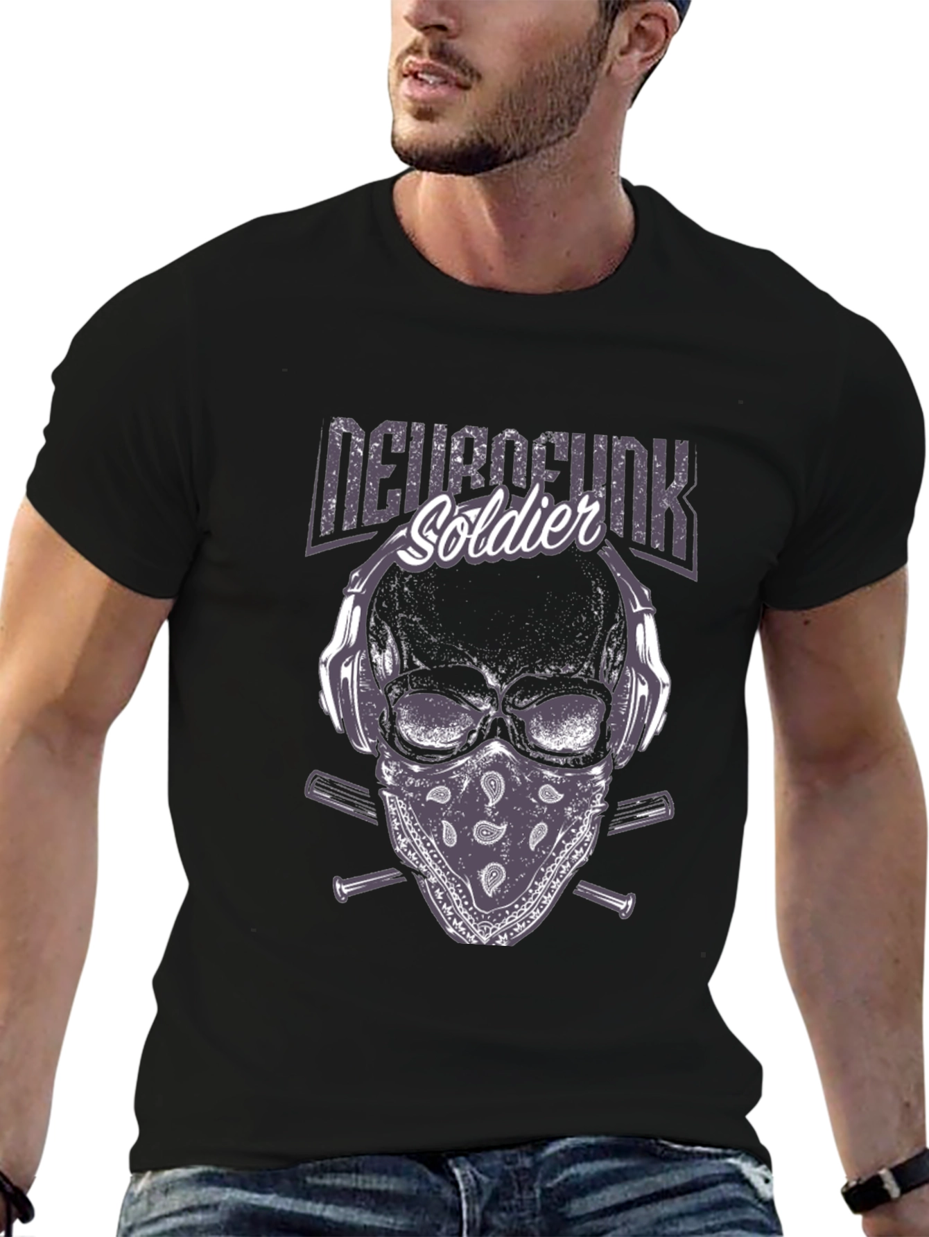 Neurofunk Soldier Graphic T-Shirt