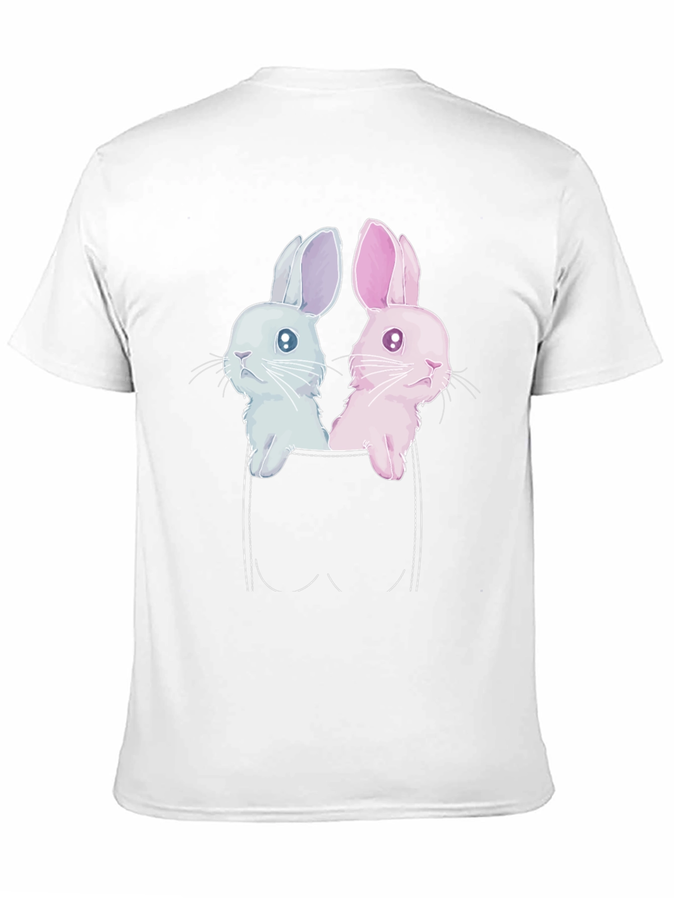 Cute Pocket Bunny T-Shirt