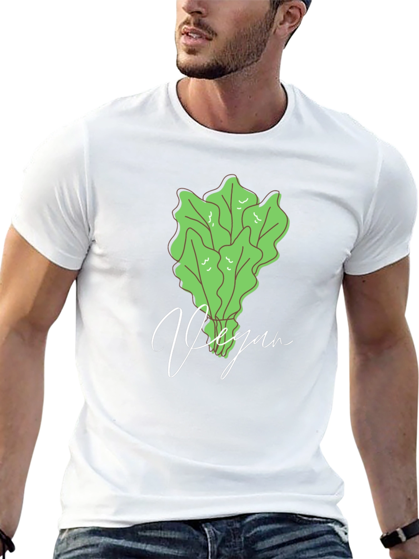 Vegan T-Shirt - Lettuce Graphic Tee