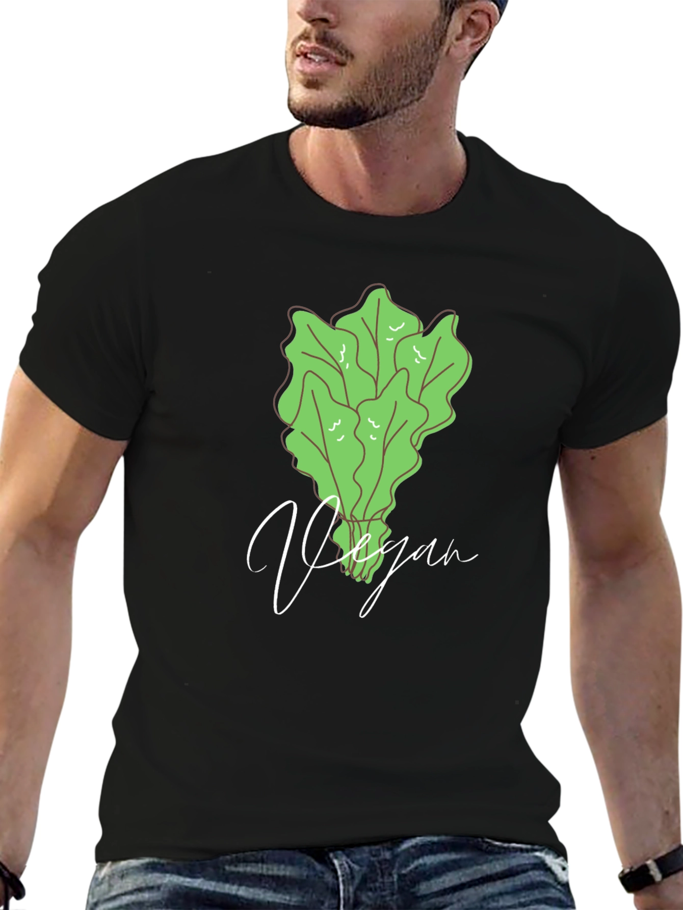Vegan T-Shirt - Lettuce Graphic Tee