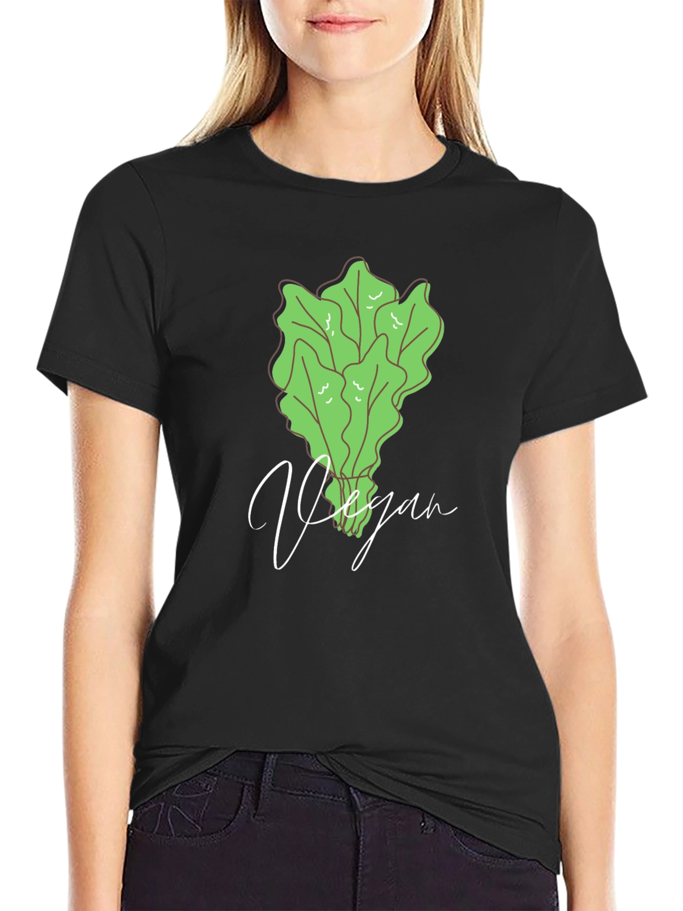 Vegan T-Shirt - Lettuce Graphic Tee