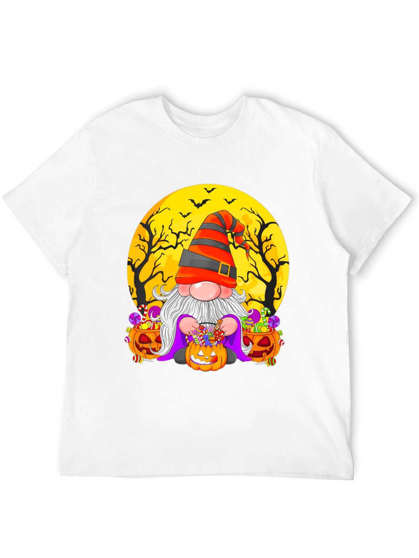 Halloween Gnome T-Shirt - Festive Fall Apparel