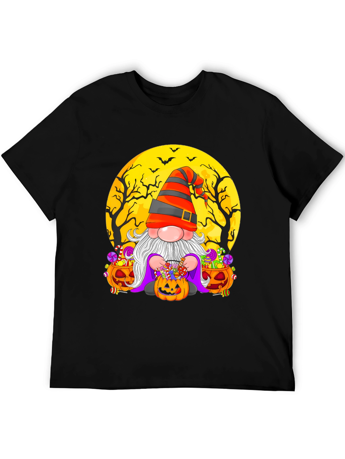 Halloween Gnome T-Shirt - Festive Fall Apparel