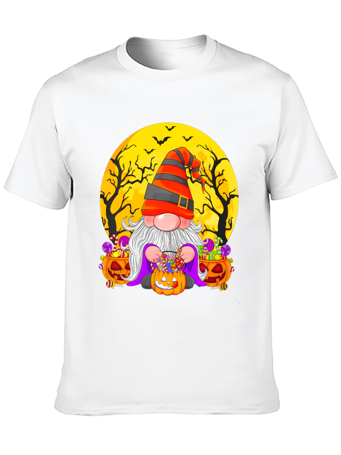 Halloween Gnome T-Shirt - Festive Fall Apparel