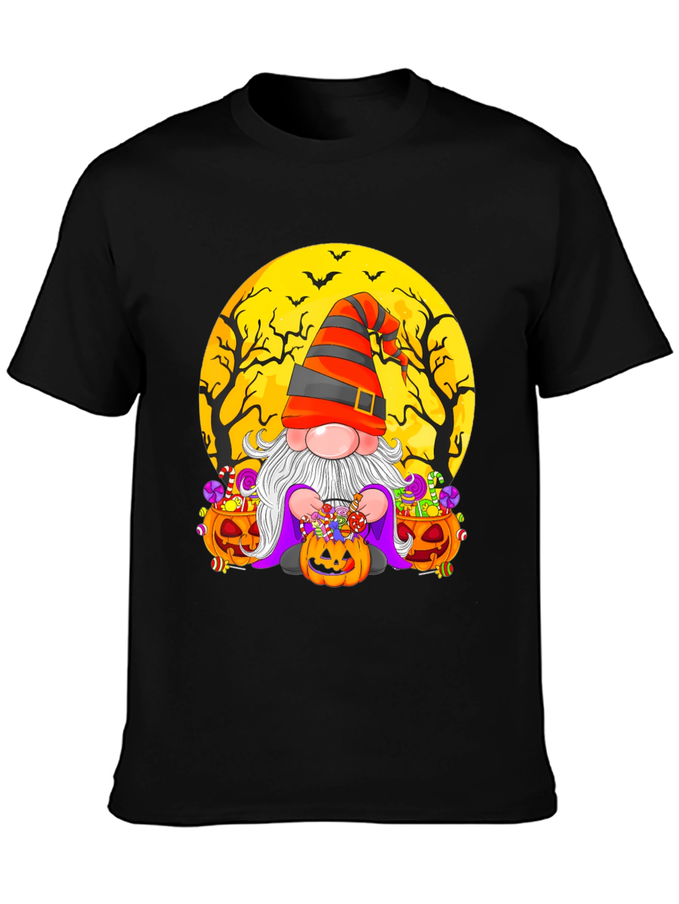 Halloween Gnome T-Shirt - Festive Fall Apparel