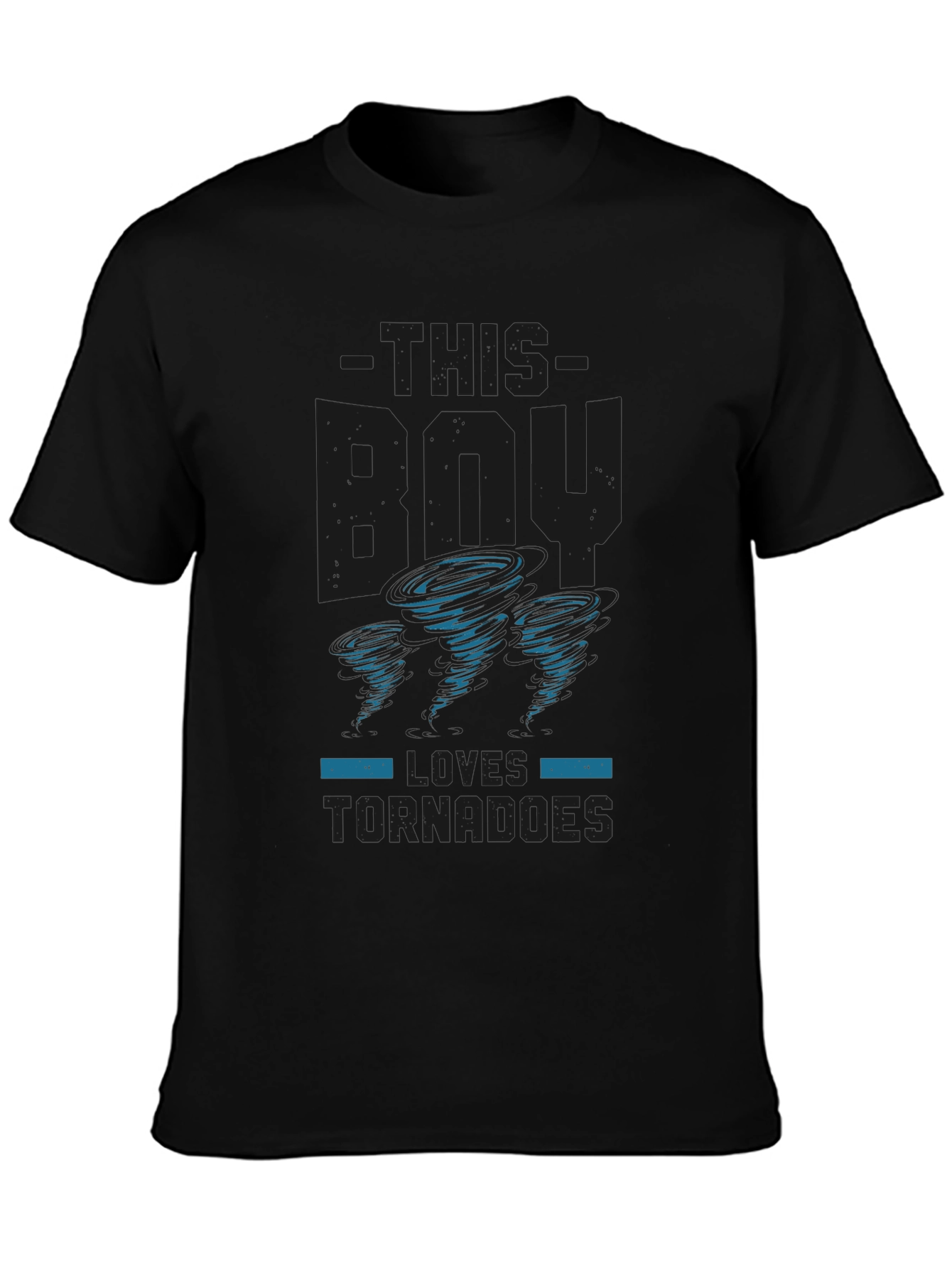 This Boy Loves Tornadoes Graphic Tee