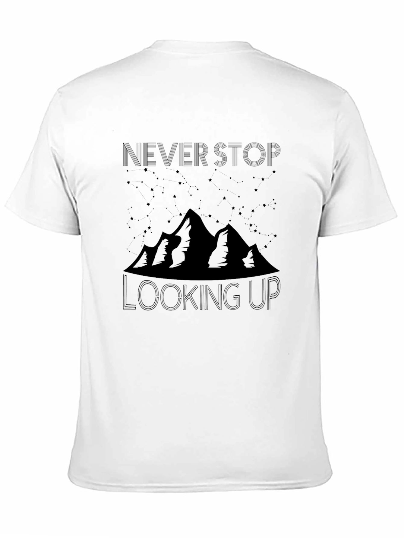 Never Stop Looking Up Graphic Tee