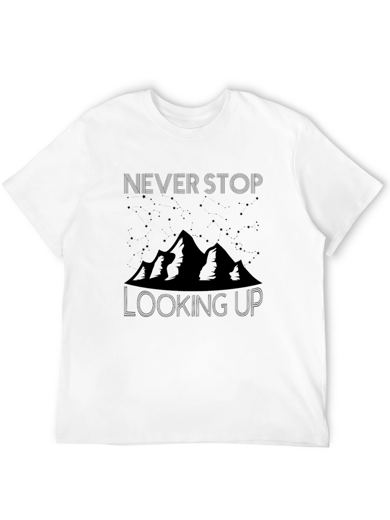 Never Stop Looking Up Graphic Tee