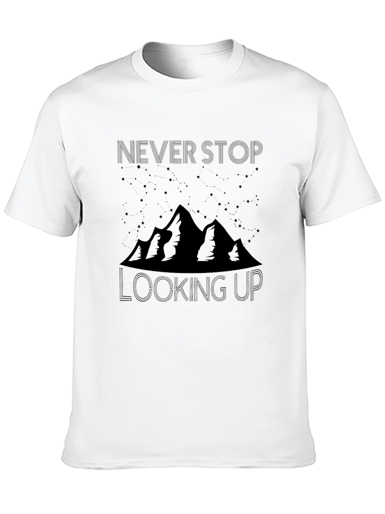 Never Stop Looking Up Graphic Tee