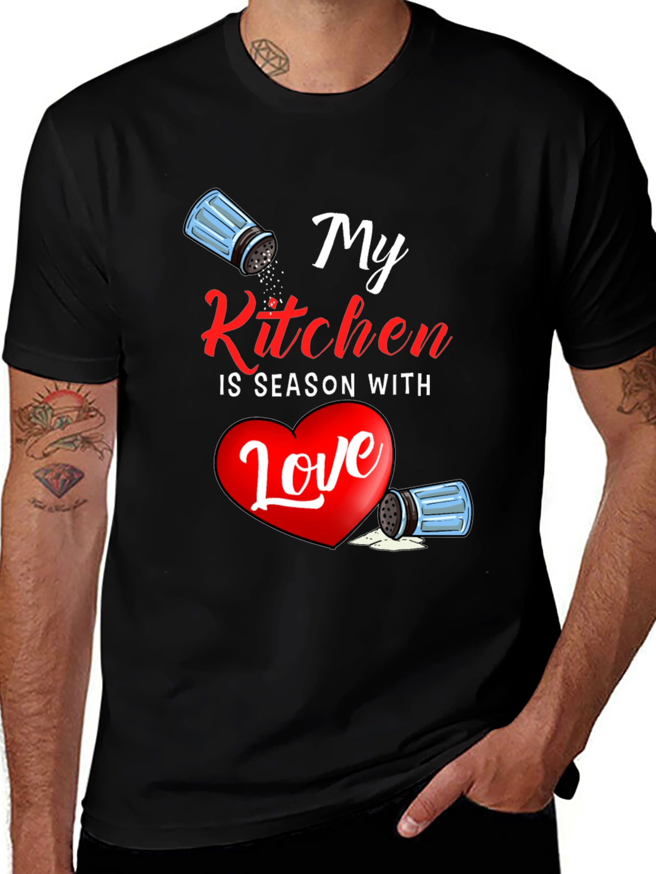 Kitchen Seasoned with Love Graphic Tee