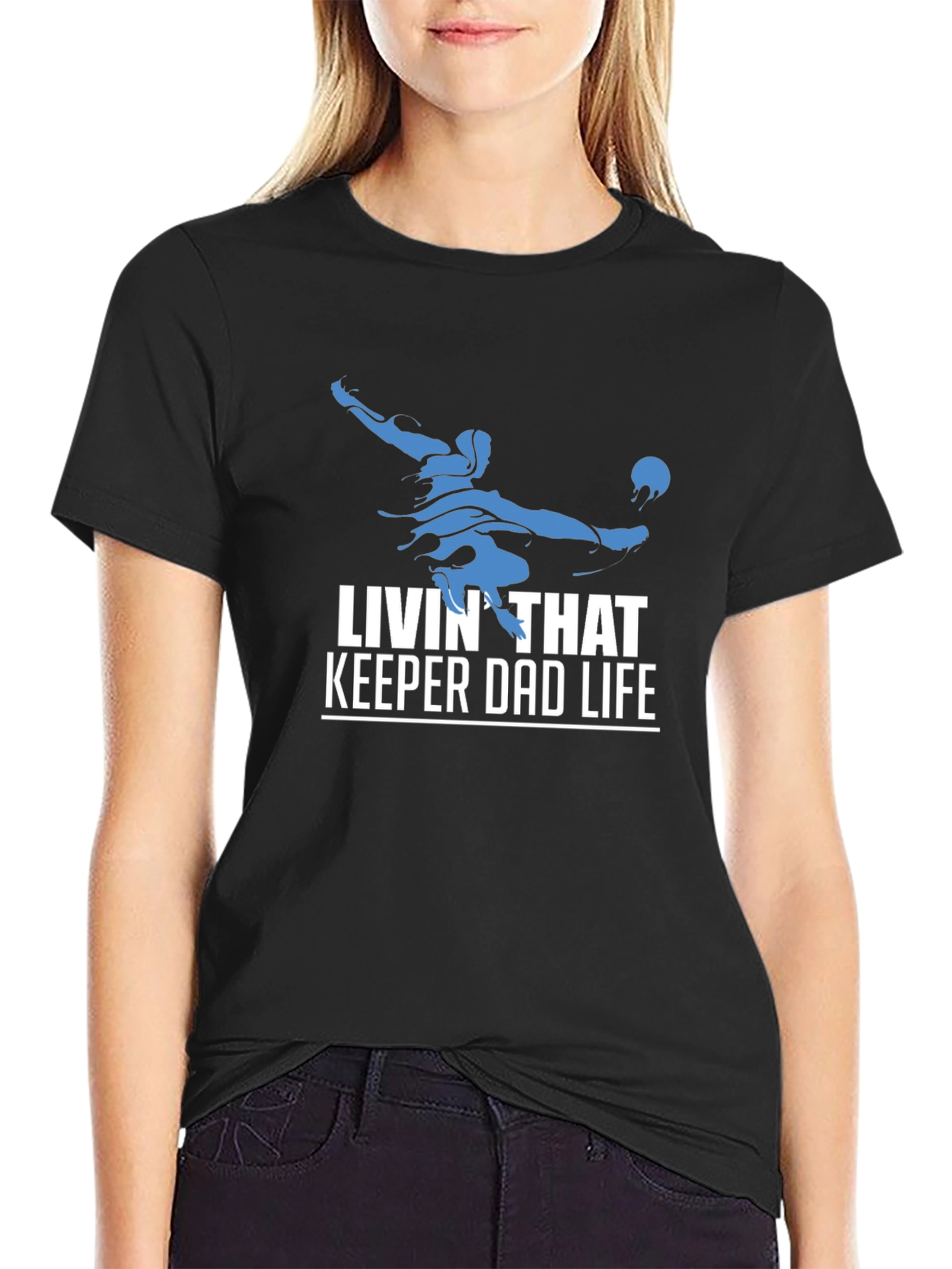 Livin That Keeper Dad Life T-Shirt