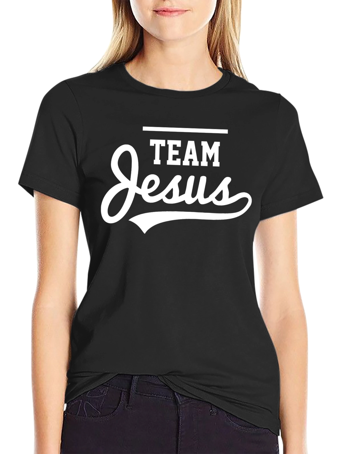 Team Jesus Graphic T-Shirt - Christian Faith Tee