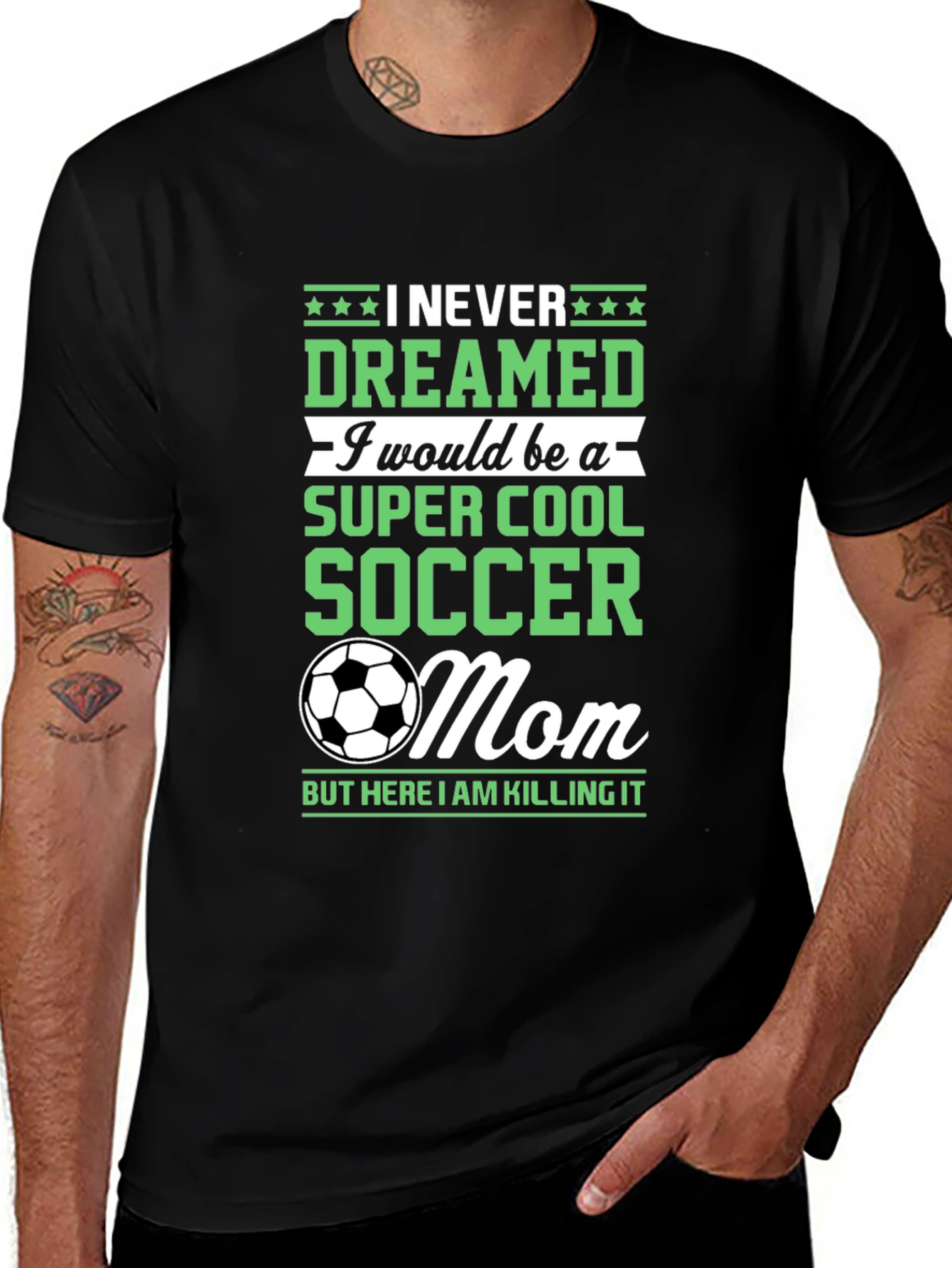 Super Cool Soccer Mom Graphic Tee
