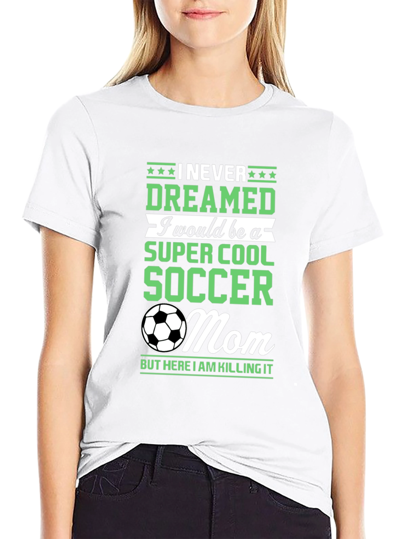 Super Cool Soccer Mom Graphic Tee