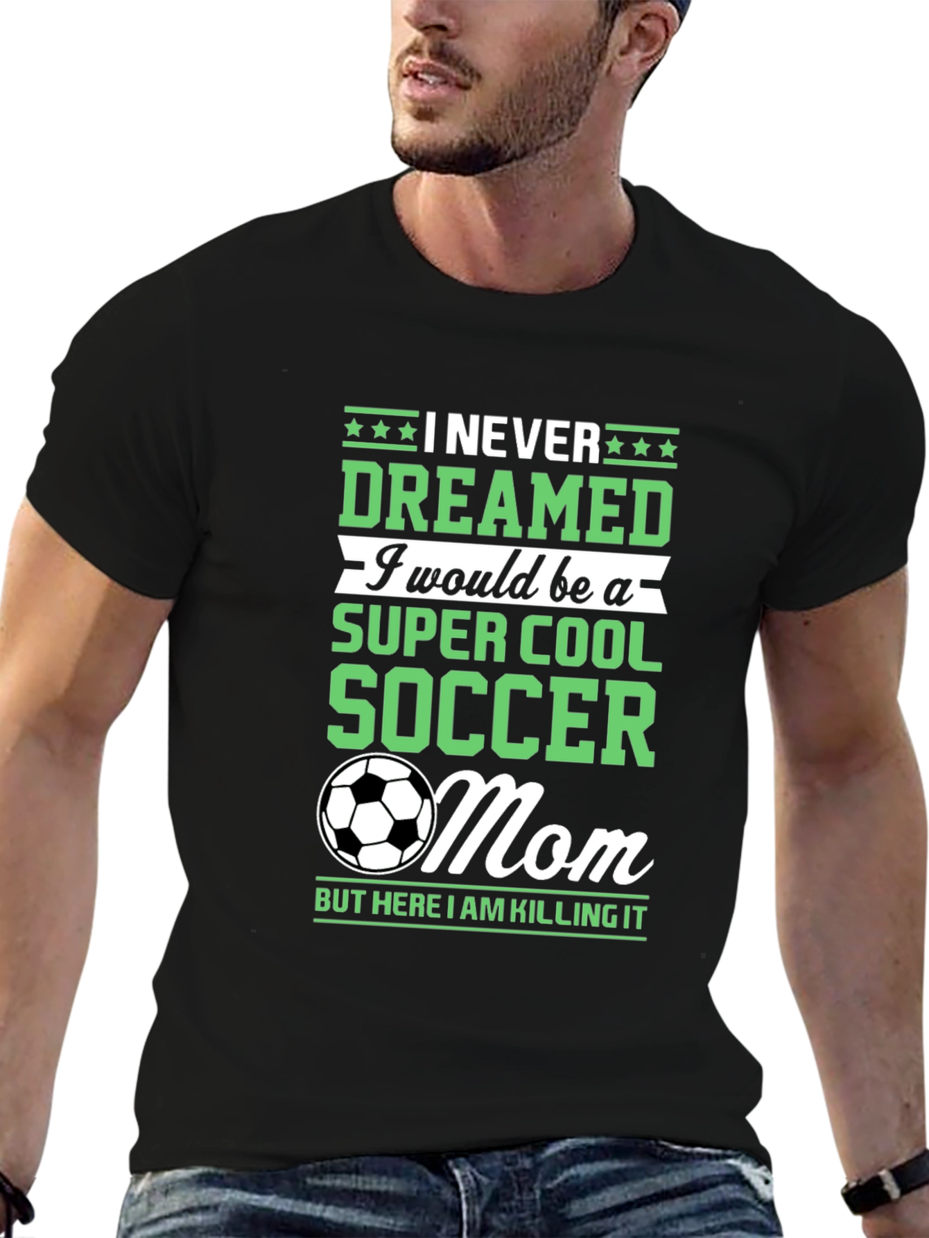 Super Cool Soccer Mom Graphic Tee