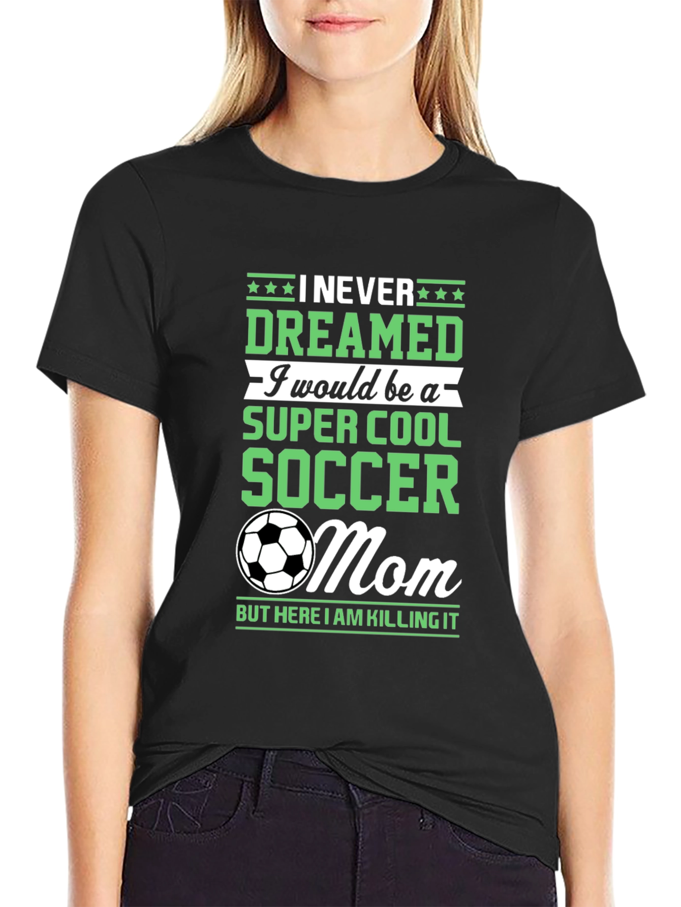 Super Cool Soccer Mom Graphic Tee