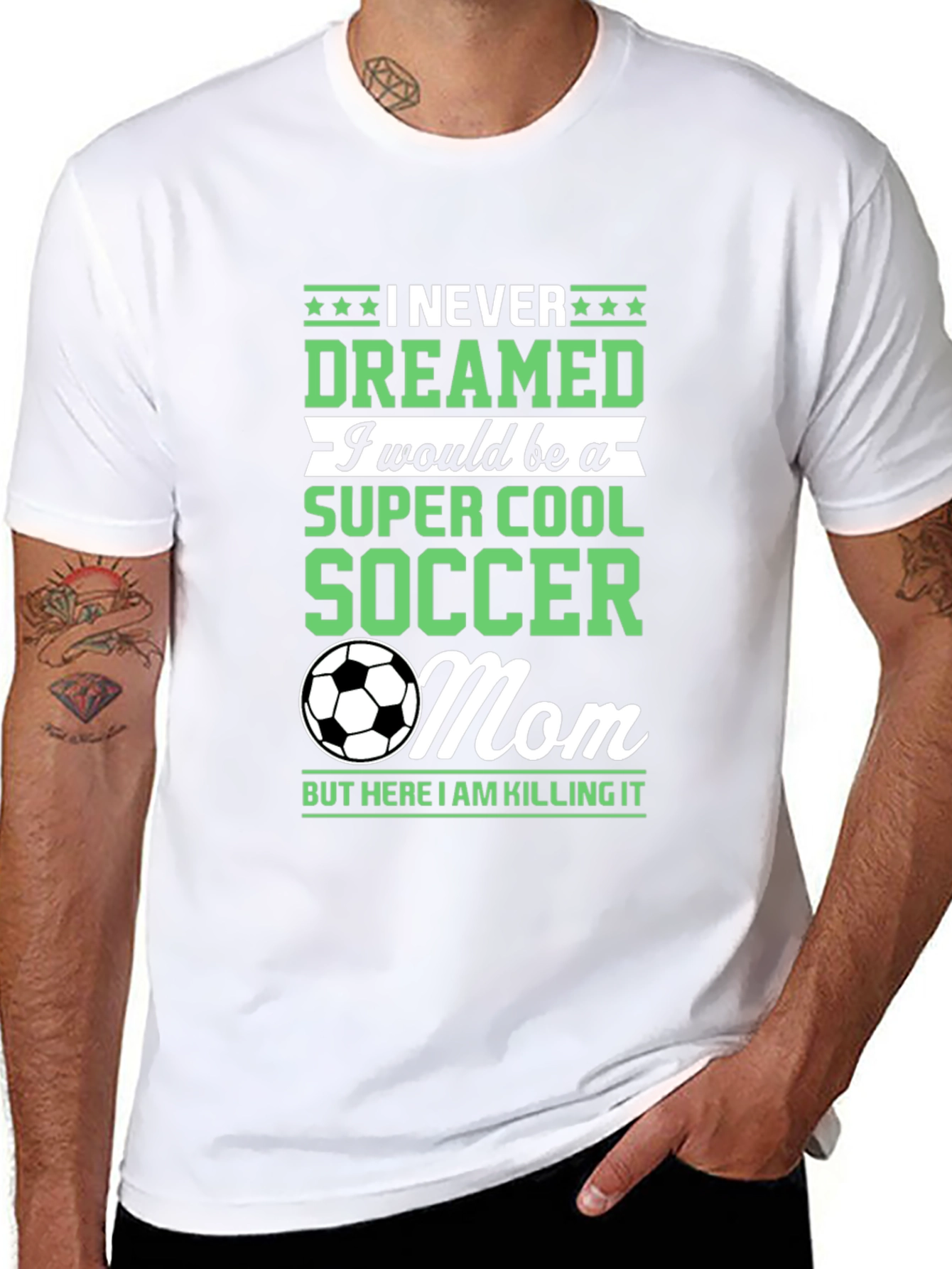Super Cool Soccer Mom Graphic Tee