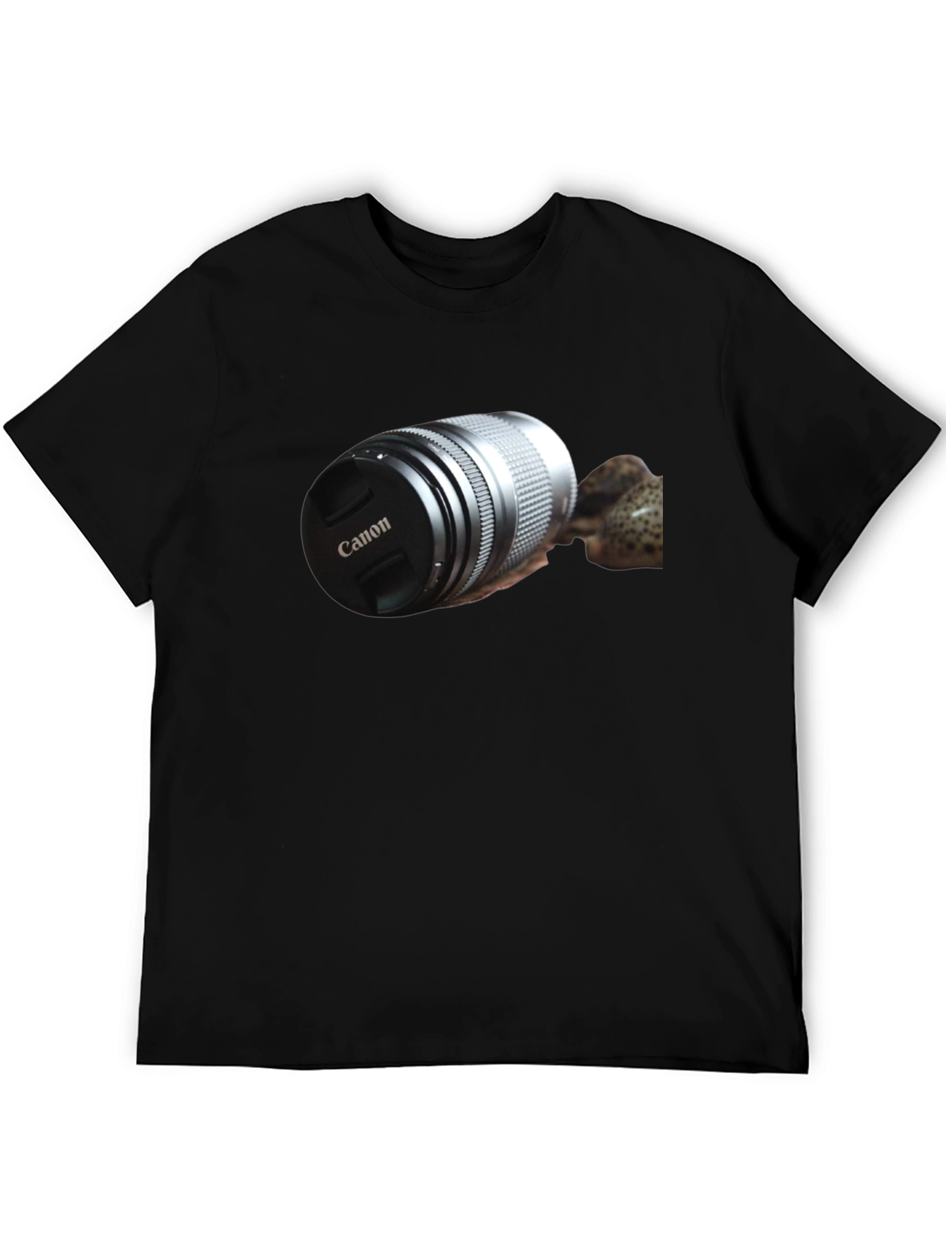 Canon Lens T-Shirt - Photography Enthusiast Apparel